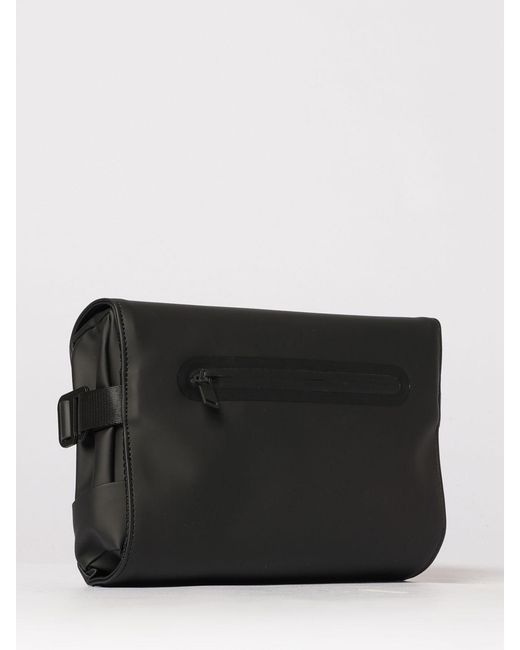 Rains Black Otg Wash Pouch for men
