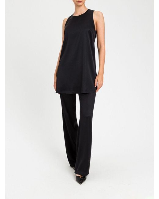 Twinset Black Classic Crêpe Trousers