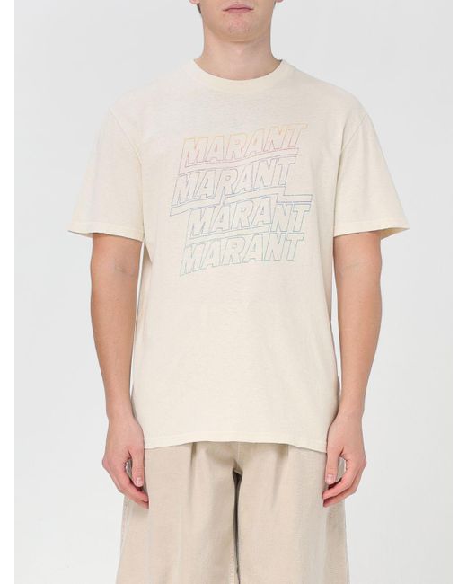 Camiseta Isabel Marant de hombre de color Natural