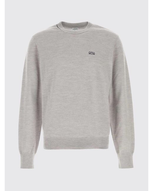 Loewe Gray Sweater for men