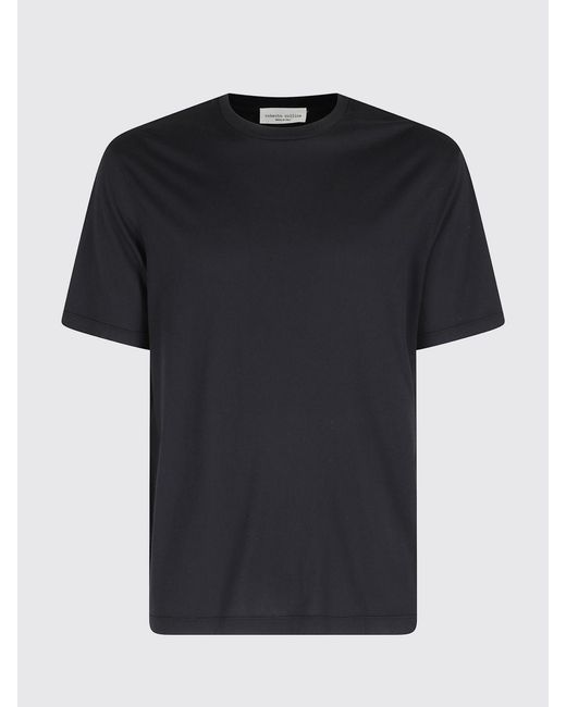 Roberto Collina Blue Basic Cotton T-Shirt for men