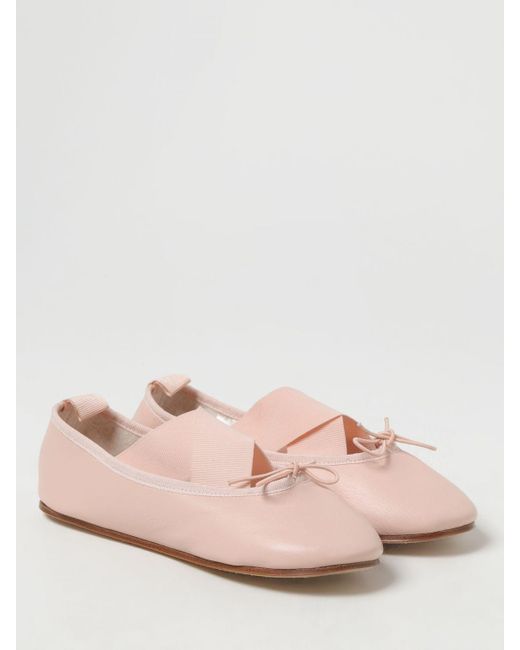 Repetto Pink Flat Shoes