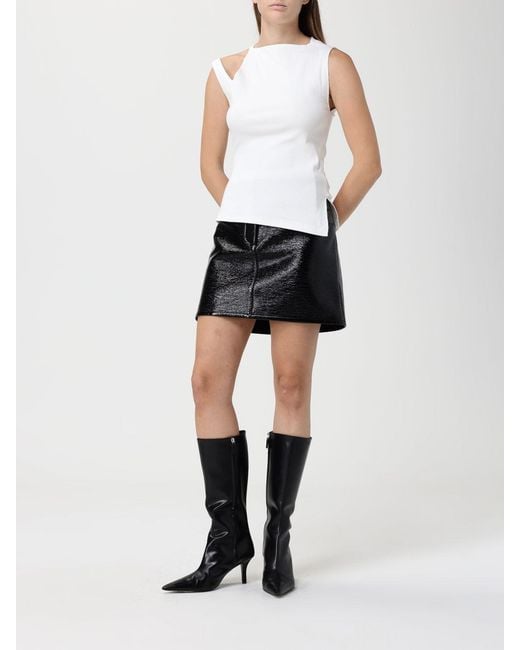 Courreges Black CourrÈ Ges Skirt