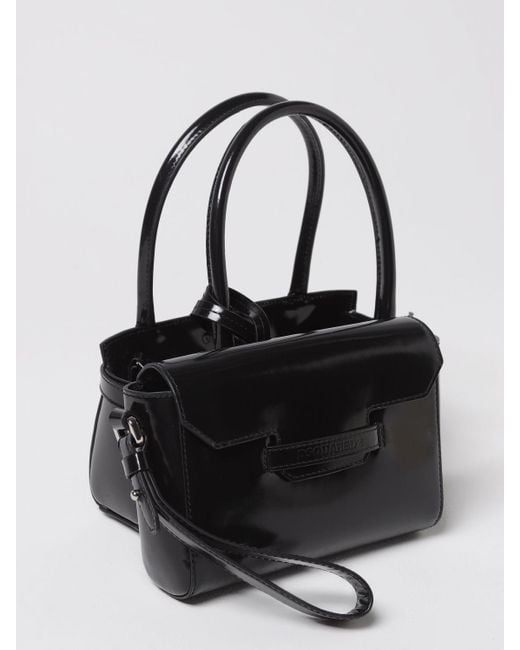 DSquared² Black Schultertasche Damen