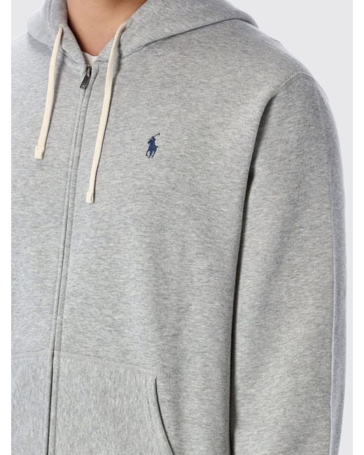 Sweatshirt Homme Polo Ralph Lauren pour homme en coloris Gray