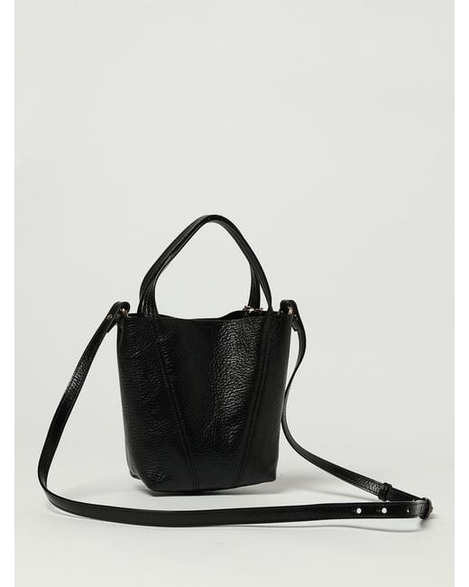 Chloé Black ChloÉ Spin Mini Grained Leather Bag