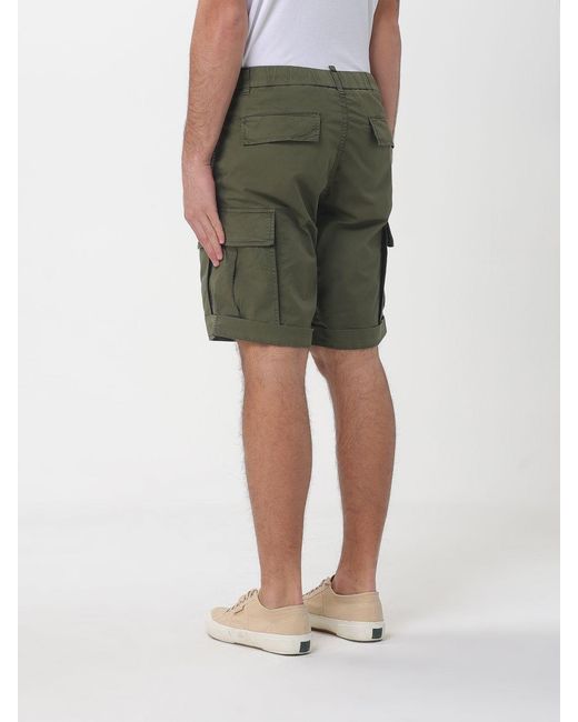Mason's Green Cargo Shorts for men