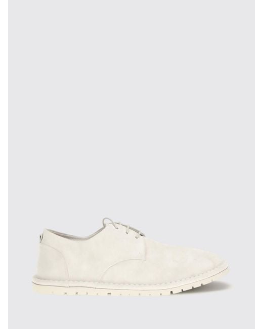 Marsèll Natural Sancrispa Suede Derby Shoes for men