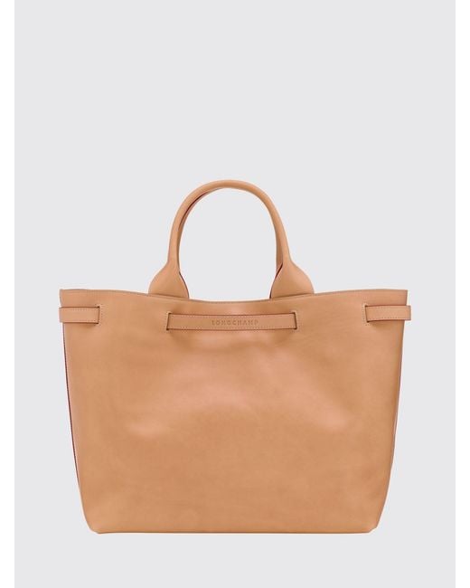 Longchamp Natural Mala De Mão Le Smart Bag