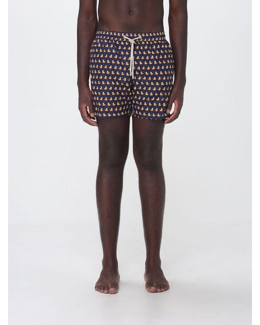 Mc2 Saint Barth Multicolor Printed Boxer Swim Trunks for men