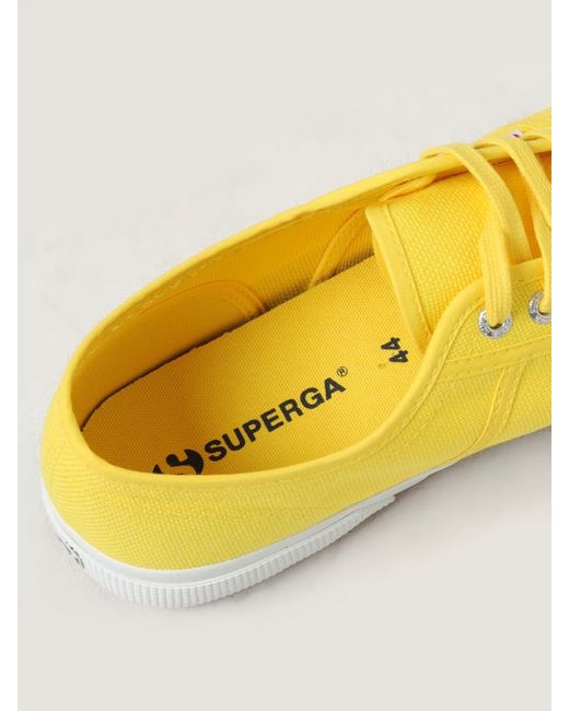 Sneakers 2750 Cotu Classic in canvas di Superga in Yellow da Uomo