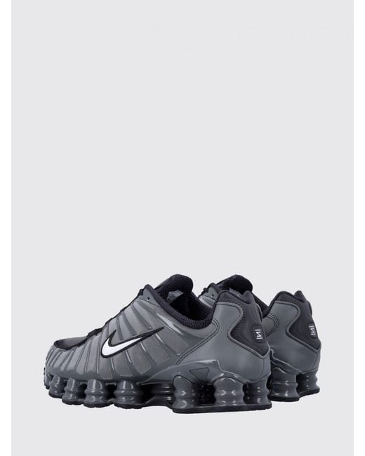 Nike White Shox Tl Se Rubber And Mesh Sneakers for men