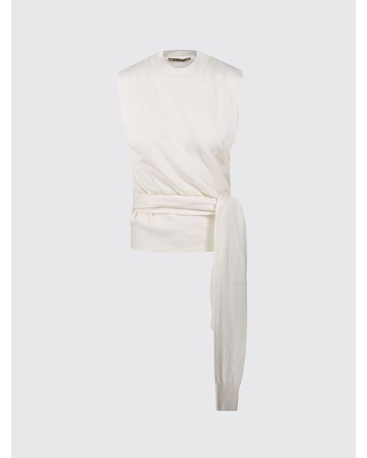 Rohe Blue Sleeveless Knitted Jumper
