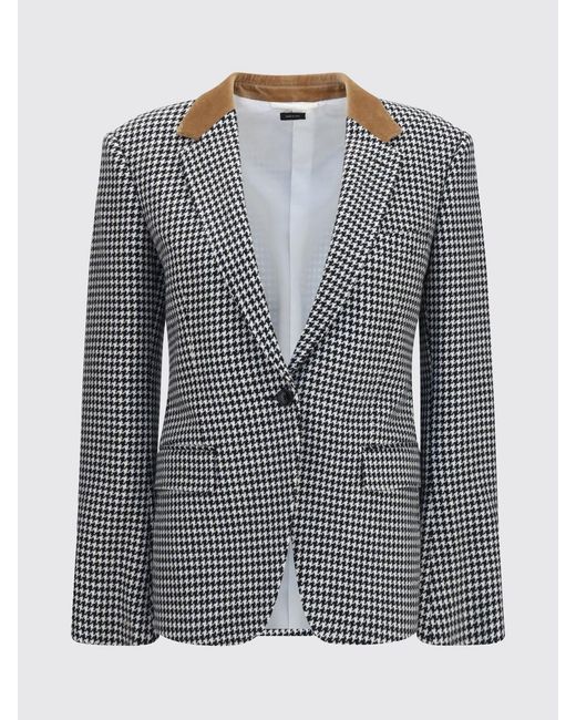 Tom Ford Gray Slim Fit Single-Breasted Blazer