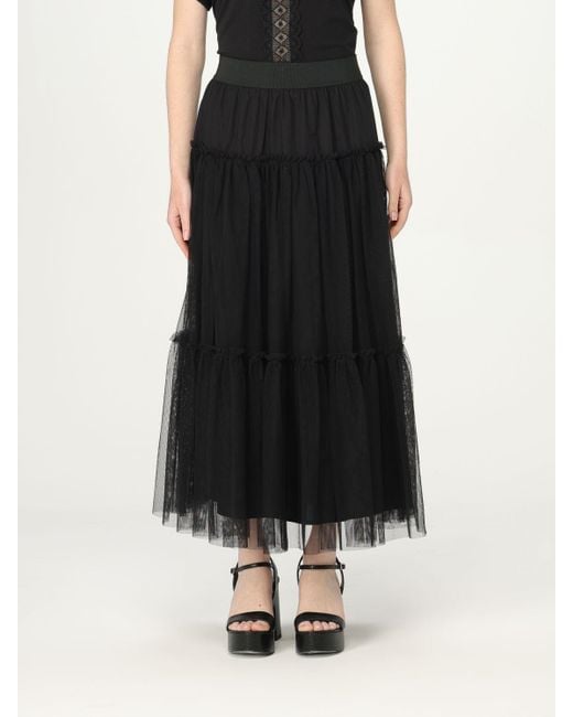 Twin Set Black Skirt