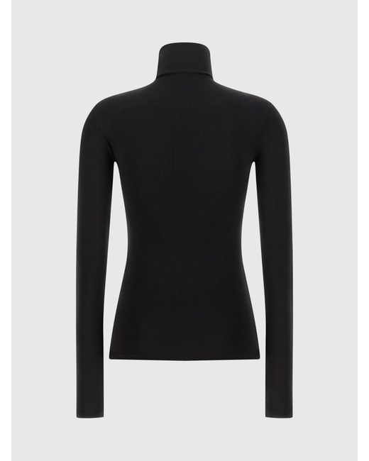 Off-White c/o Virgil Abloh Black Logo-Detail Slim-Fit Turtleneck Top