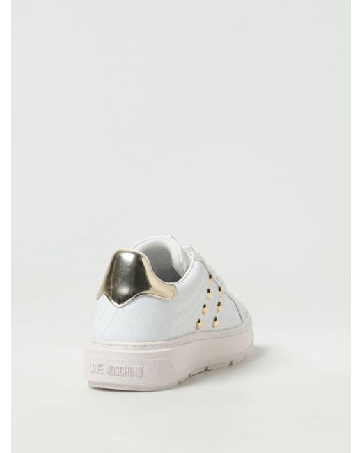 Love Moschino Natural Sneakers