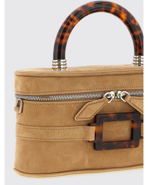 Roger Vivier Natural Shoulder Bag