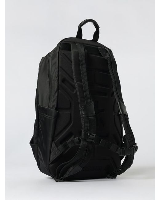 Premiata Black Wonder Canvas Backpack for men