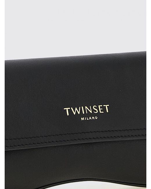 Twinset Black Leather Bag