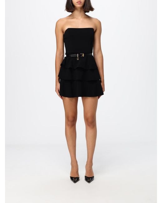 Elisabetta Franchi Black Dress
