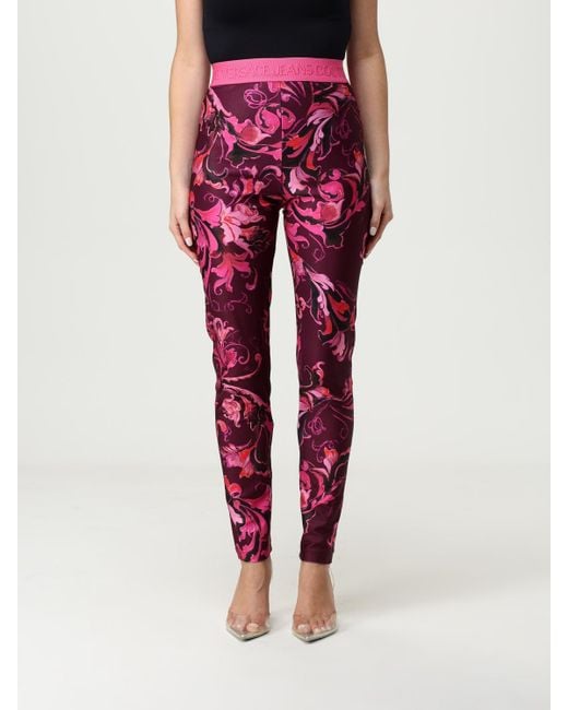 Versace Jeans Couture Red Hose Damen