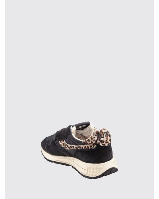 Autry Black Reelwind Low-Top Trainers