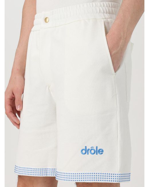 Drole de Monsieur Shorts Herren in White für Herren