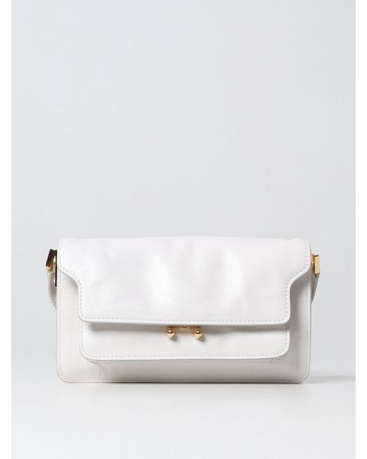 Marni Shoulder Bag in White Lyst