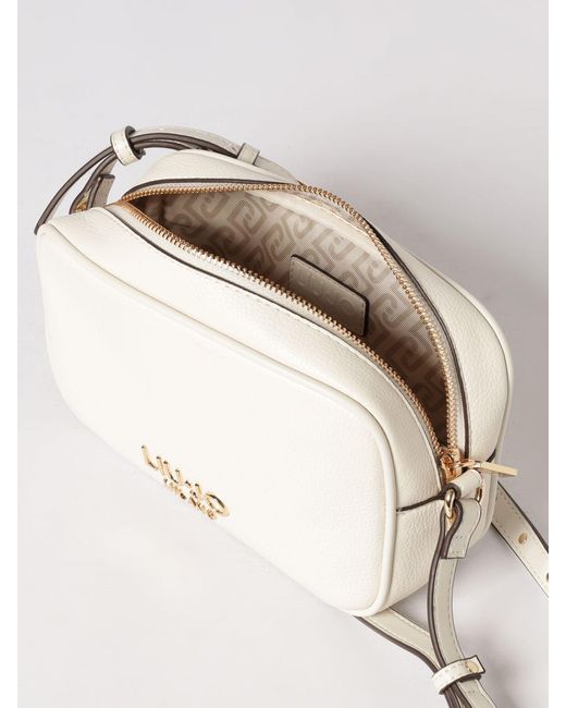 Liu Jo Natural Laminated Grained Synthetic Leather Bag