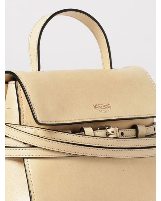 Moschino Couture Natural Shoulder Bag