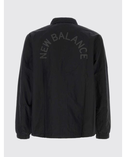 New Balance Blue Polyester Shirt Jacket for men