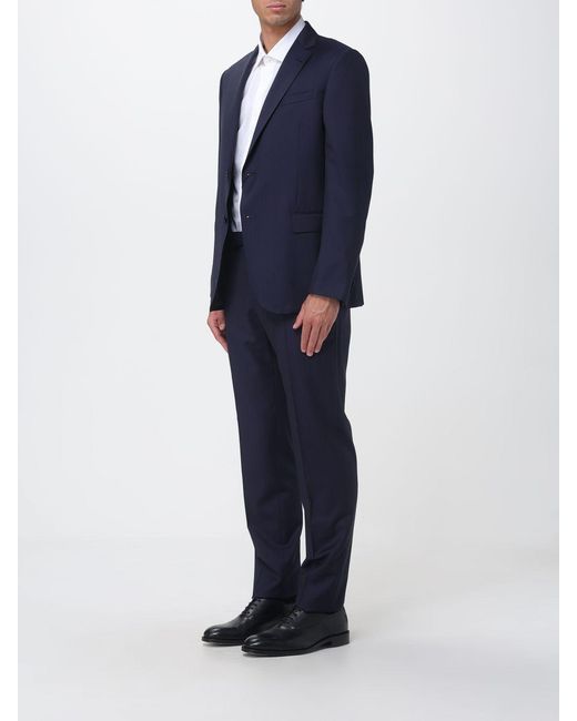 Zegna Blue Suit for men