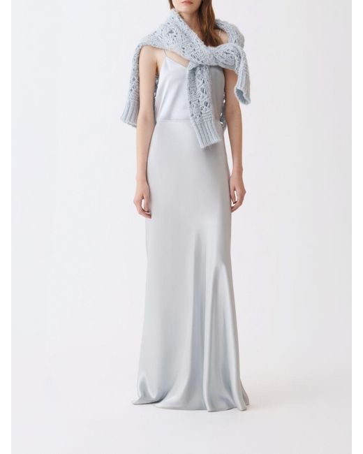Fabiana Filippi White Basic Viscose Top Magda Butrym