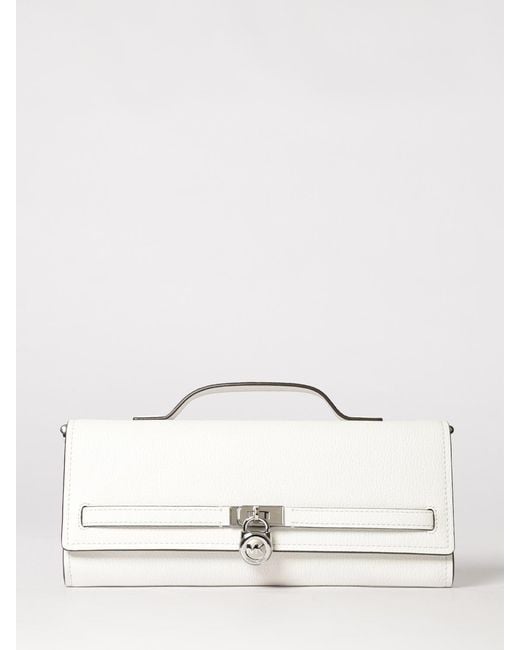 Michael Kors Natural Hamilton Moderne Grained Leather Bag