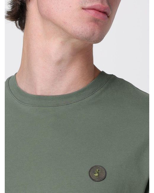 T-Shirt Basic di Save The Duck in Green da Uomo