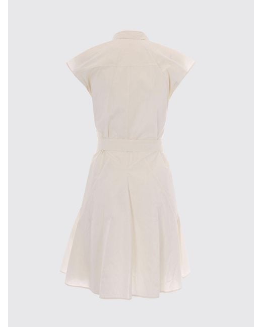 Liu Jo White Cotton Shirt Dress
