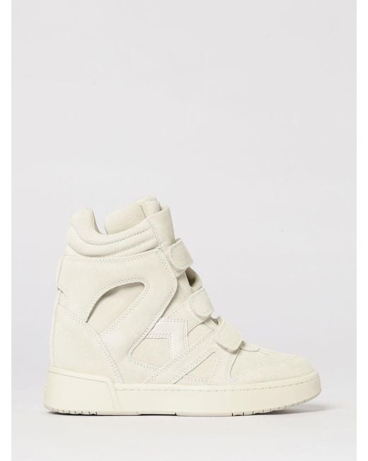 Isabel Marant Natural Im3 Suede Sneakers