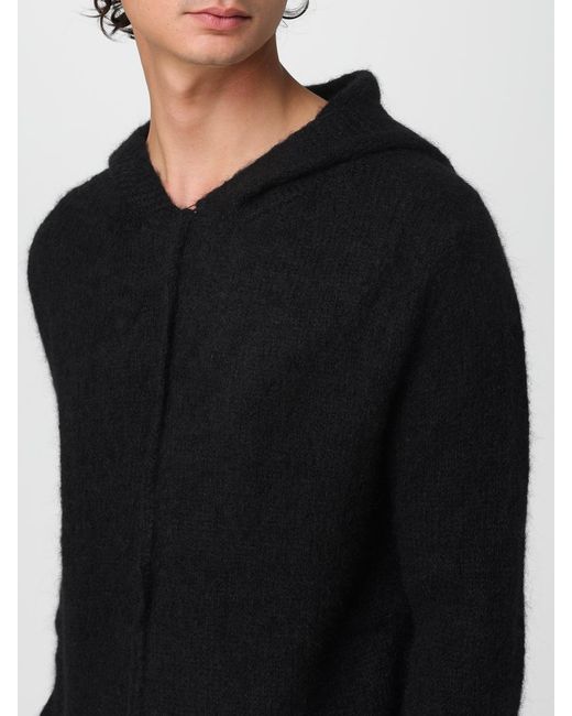 Thom Krom Black Jumper for men