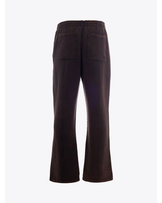 Represent Red Wide-Leg Jersey Jogging Trousers With Elasticated Waist for men