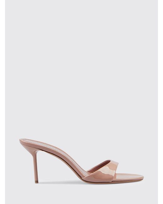 Paris Texas Pink Lidia Patent Leather Mules