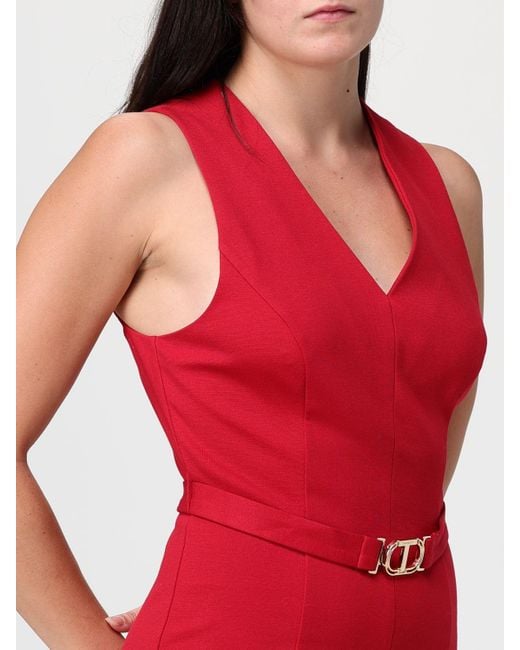 Robes Femme Twinset en coloris Red