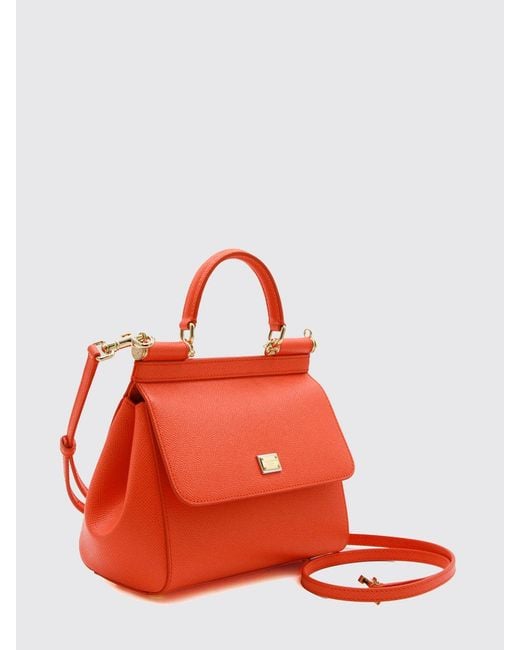 Dolce & Gabbana Red Dolce &Amp Gabbana Sicily Mini Handbag