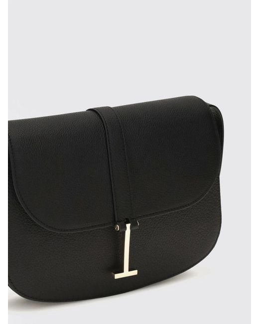Tom Ford Black Small Quilted Calf Leather Crossbody Bag With Monogram