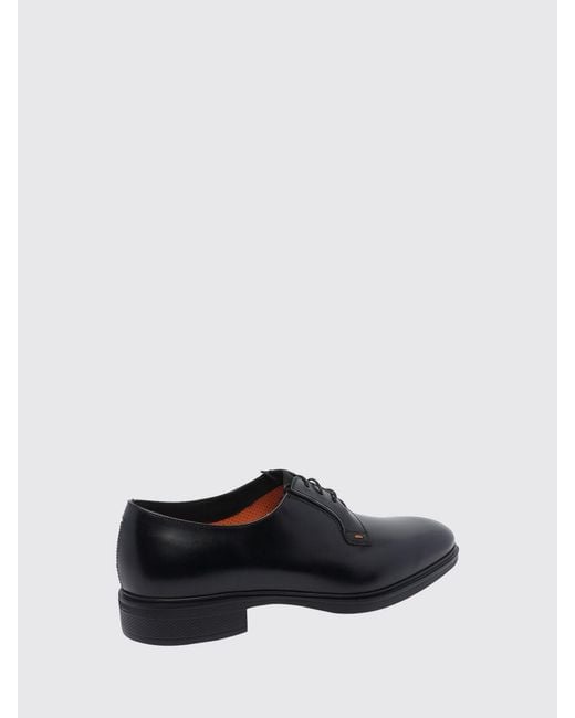 Santoni White Brogue Shoes for men