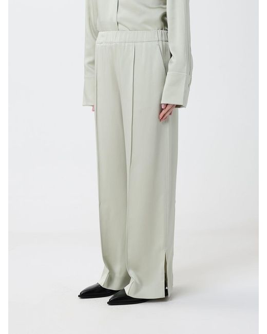 Jil Sander Gray Palazzo Trousers