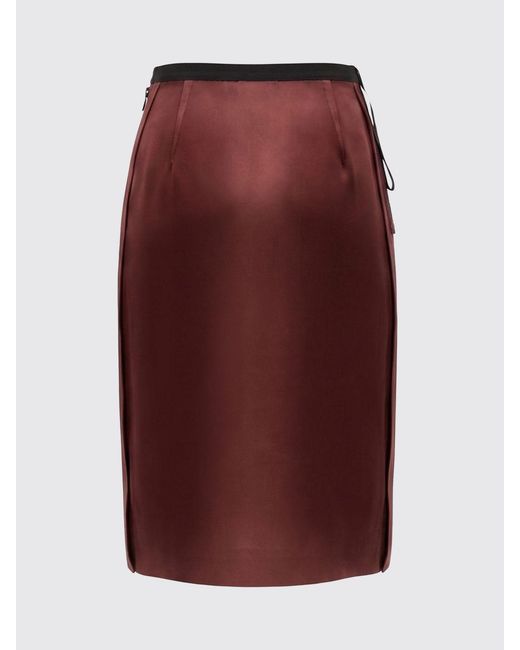 Maison Margiela Red Skirt