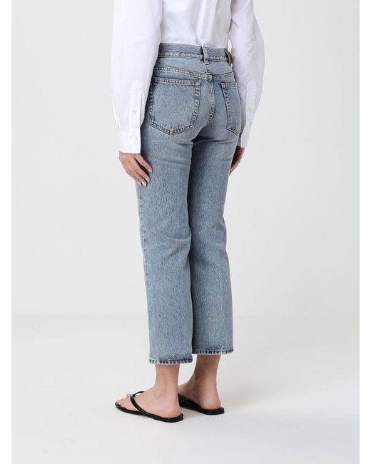 Jeans Crop Totême de color Blue