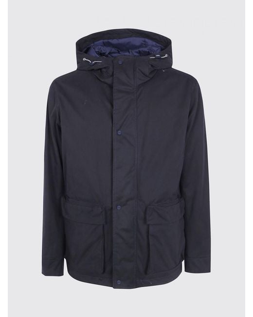 Herno Blue Short Parka for men