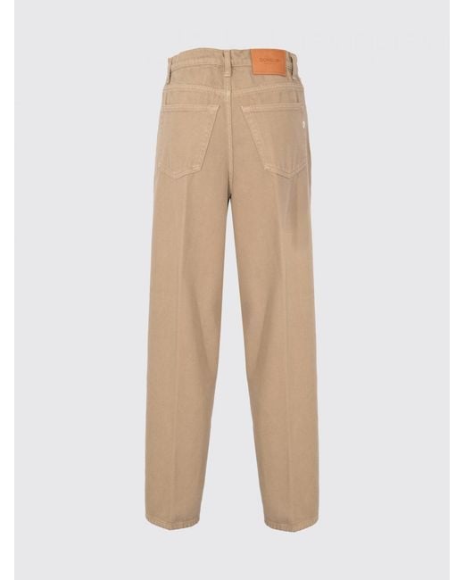 Dondup Natural Straight Cotton Denim Jeans